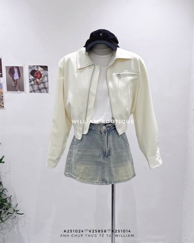  Áo khoác bomber TVENDY 8022 