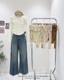  Áo len bông trễ vai 8289 