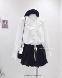  Áo sơ mi cổ tay ren 8003 