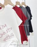  Áo thun chữ thêu 1509 