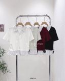  Áo thun phối sơ mi sọc ADER 1925 