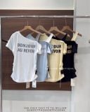  Áo thun rớt vai Bonjour 1141 