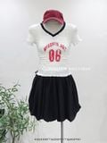 Áo thun nhún cổ V MERSHER 5902 