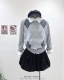  Áo khoác cardigan len trám 7370 