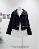  Áo khoác gió cổ bẻ dáng ngắn 88788 