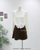  Áo tay dài gài nút thun xốp 1880 