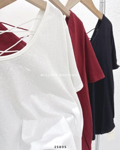  Áo thun giấy dây lưng 8518 