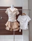  Quần short vải bèo ngắn 2679 
