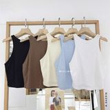  Áo ba lỗ thun gân 0723 