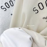  Áo hoodie nỉ SOOTHING 8296 