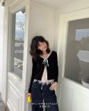  Áo tay dài phối ren 6683 