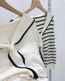  Áo dệt kim tay ngắn Sailor 1019 