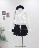  Áo sơ mi cổ tay ren 8003 