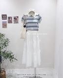  Váy cotton xoè phồng nơ 2089 