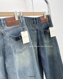  Quần jean suông wax 3250 