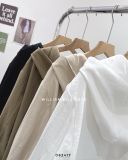  Áo khoác nón rút eo nút bấm 8809 