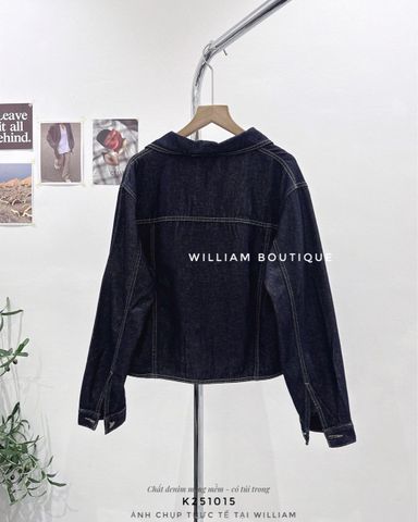  Áo khoác jean mỏng mềm 9218 