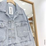  Áo khoác jean lửng 8801 