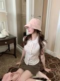  Áo sơ mi bông nhí cổ sen 80332 