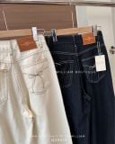  Quần jean chỉ nổi thêu nơ 3430 
