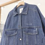  Áo khoác jean nắp túi 6693 