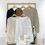  Áo len mỏng lưới TD 452 
