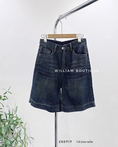  Quần short jean ngố trên gối 652 