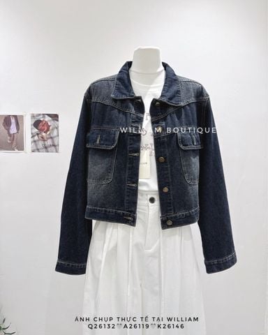  Áo khoác jean ngắn 1623 