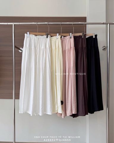  Quần vải ống rộng 9985 