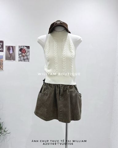  Áo ba lỗ len thừng 7088 