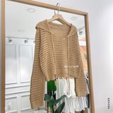  Áo len polo TD cột dây 