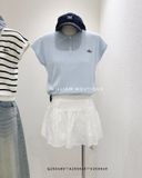  Váy xô ren trắng ngắn 5235 