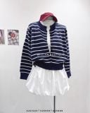  Áo khoác cardigan len sọc 1205 