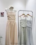  Đầm dây caro 1021 