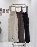  Quần yếm jean dài túi hộp 6053 