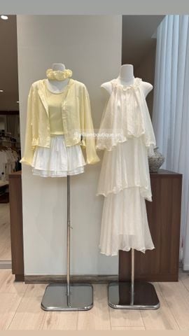  Đầm voan 3 tầng 9057 