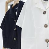 Áo sơ mi cổ vest 3 nút 2005 
