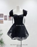  Đầm ren ngắn Farah 0954 