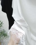  Áo thun trễ vai phối ren 6561 