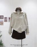  Áo hoodie polo khoá kéo 6792 