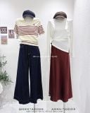  Áo dệt kim kẻ sọc thêu ngựa 8712 