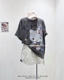  Áo thun oversize HELLO KITTY 8101 