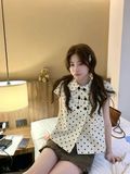  Áo sơ mi kiểu tay ngắn 80229 