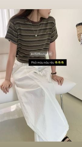  Áo thun kẻ sọc 1113 