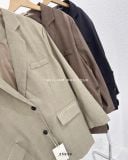  Áo khoác blazer trơn xước 2 nút 841 