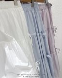  Váy cotton xoè phồng nơ 2089 