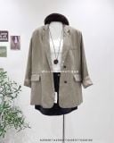  Áo khoác blazer trơn xước 2 nút 841 