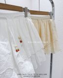  Váy xô ren ngắn dây hạt 2129 