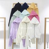  Áo khoác mũ nỉ lửng 1156 