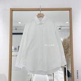  Áo SM cotton trắng 081 